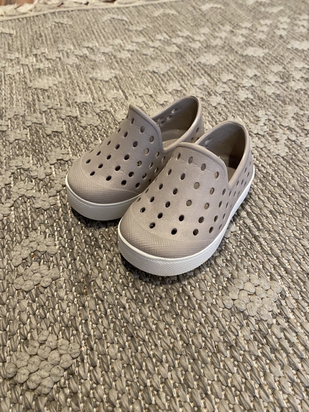 Sperry Boat Shoes Kids Slip-On Water Casual Taupe Toddler Walker